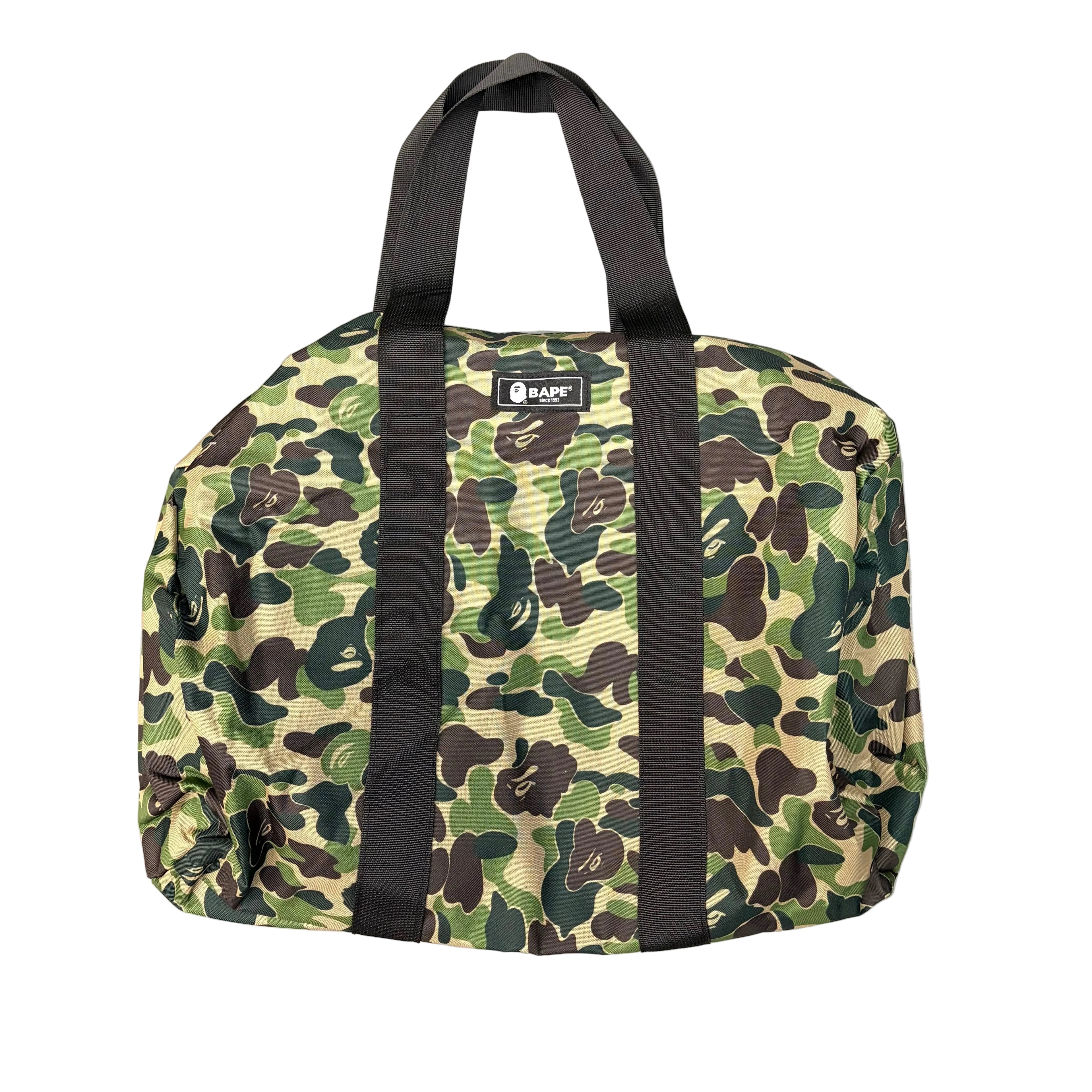 Bape Green Duffle Bag