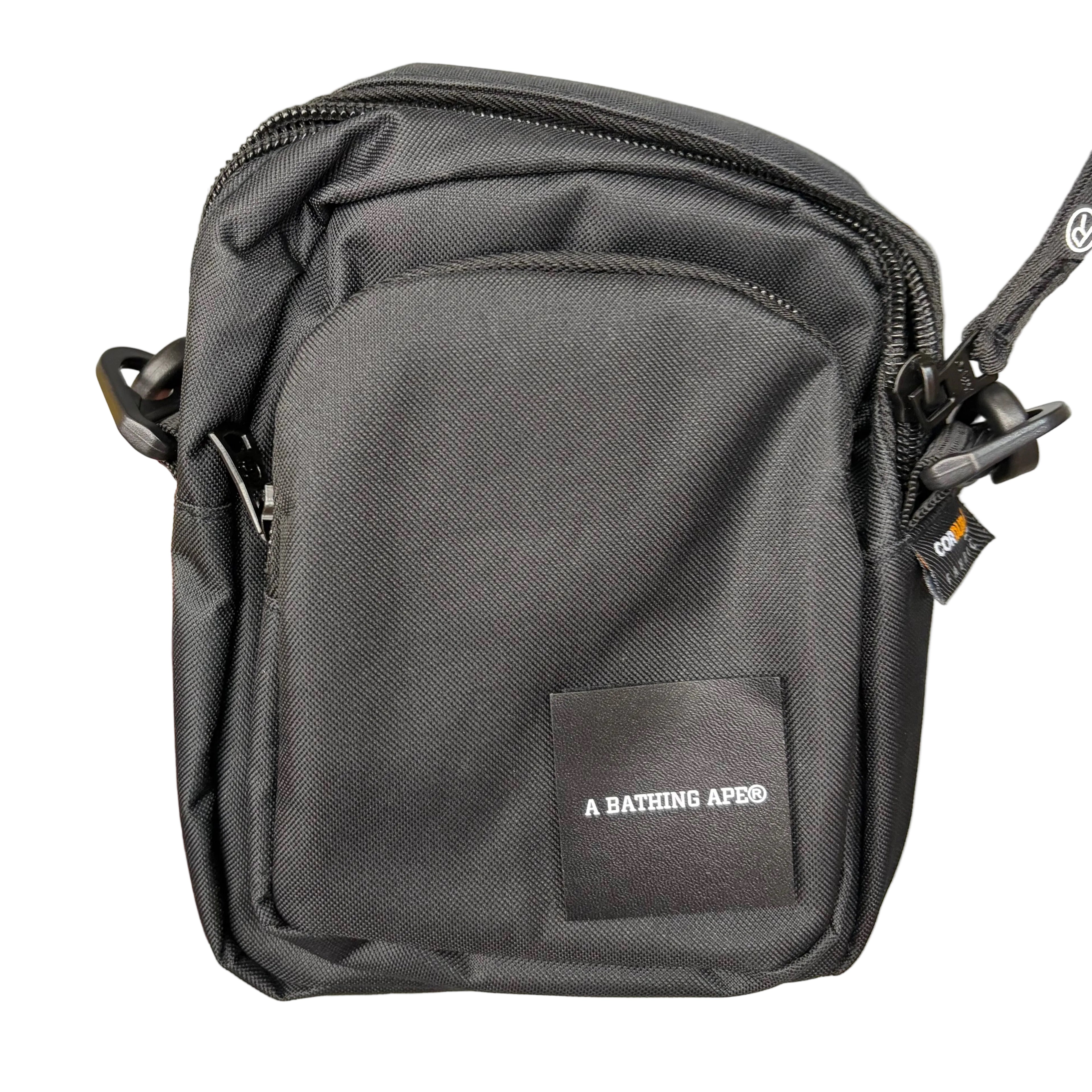 Bape Small Black Man Bag
