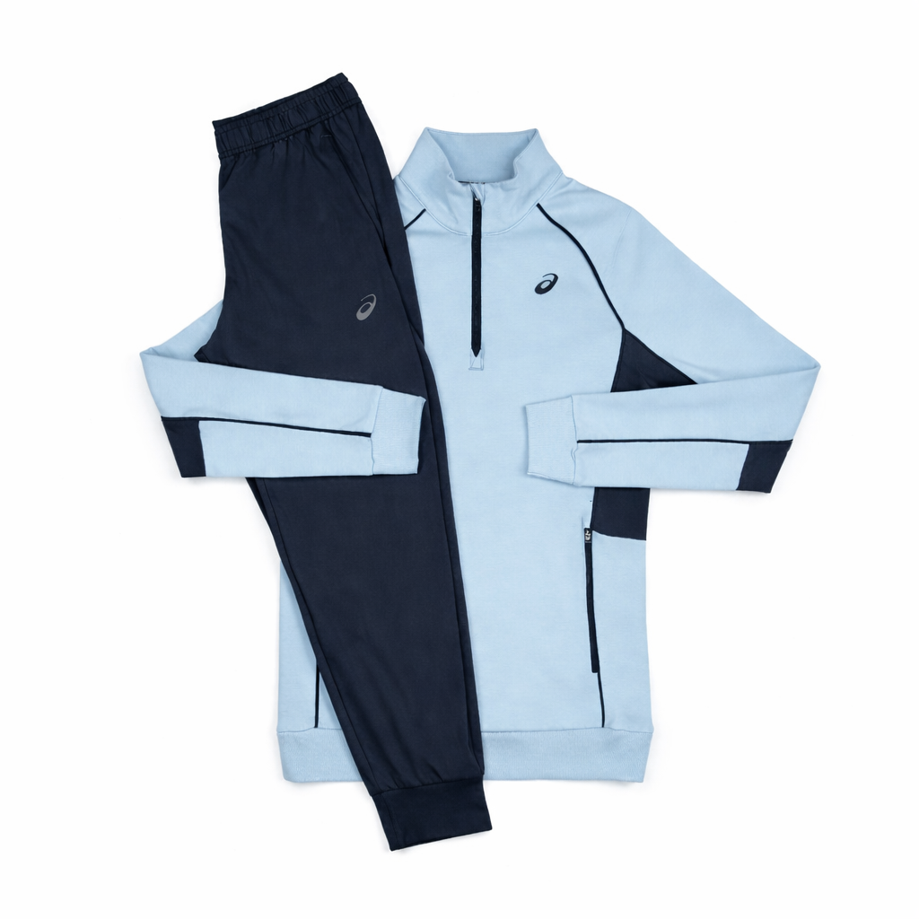 ASICS KNIT 1/4 ZIP SET